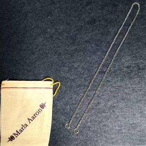 Marla Aaron 18" Sterling silver